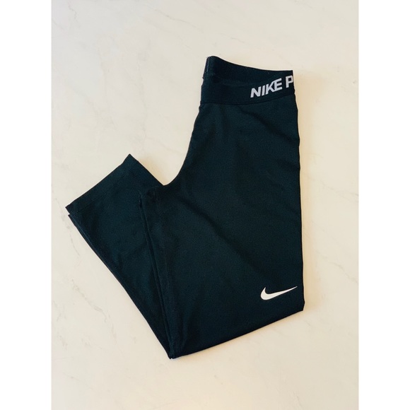 Nike Pro Cool Dri-Fit Training Capri Legging Black - Picture 2 of 4